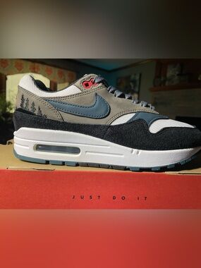 Nike Air Max 1 PRM Escape Treeline 6Y-7.5W